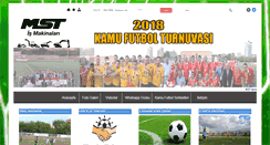 Desktop Screenshot of kamufutbol.com